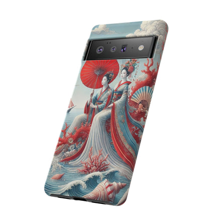 Ladies by the Quiet Sea Phone Cases