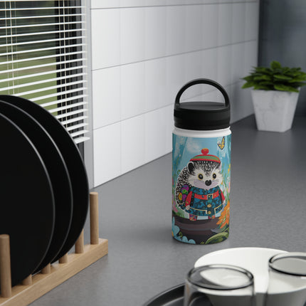 Cute Hedgehog Stainless Steel Water Bottle