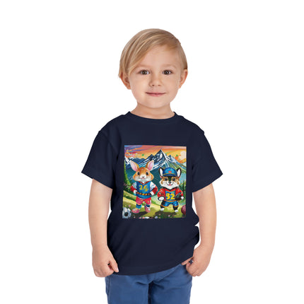 Animal Athletes Toddler Short Sleeve Tee