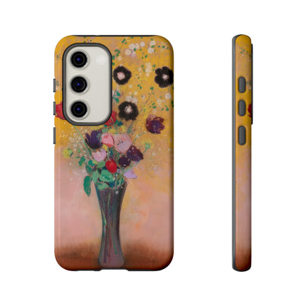 Vase of Flowers by Odilon Redon Phone Cases