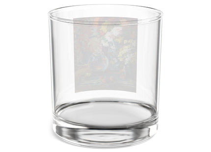 Fish, Fruits, and Flowers by Kathryn E. Cherry Latte Rocks Glass, 10oz