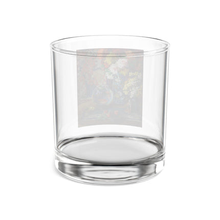 Fish, Fruits, and Flowers Latte Rocks Glass, 10oz