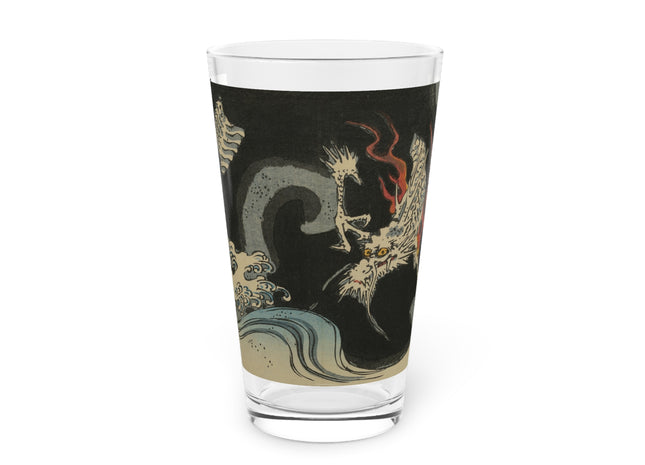 Picture Album Featuring a Dragon by Utagawa Hiroshige Glass, 16oz