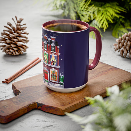 A Christmas Eve Celebration Colorful Mugs (11oz, 15oz)