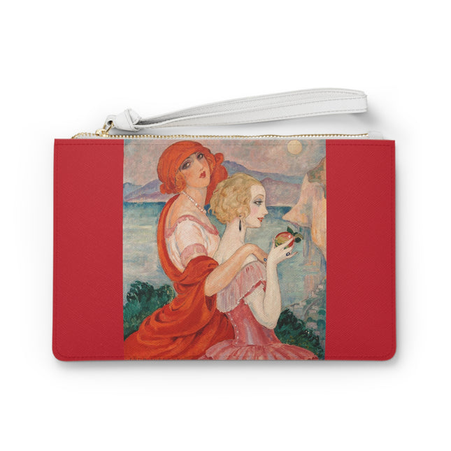 Sur la Route d'Anacapri by Gerda Wegener Clutch Bag