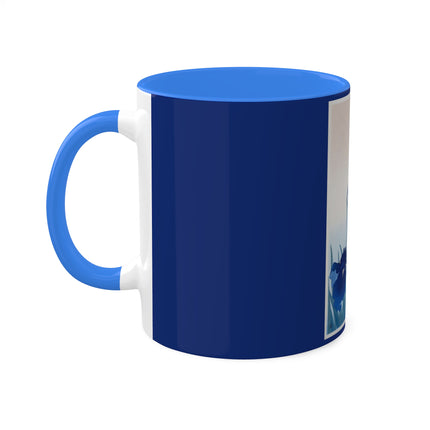 Irises by Ohara Koson Colorful Mugs, 11oz