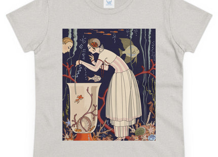 L'Etourdissant Petit Poisson (The Dazzling Little Fish) by George Barbier Women's Midweight Cotton Tee