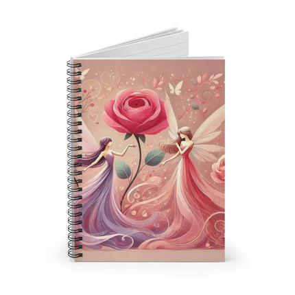 Whimsical Fairies Spiral Notebook - Ruled Line