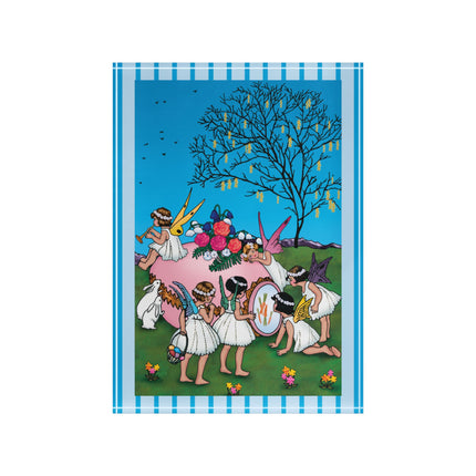 Enchanted Easter Gathering Acrylic Art Block