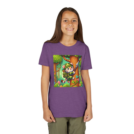 Stealthy Stripes Youth Short Sleeve Tee