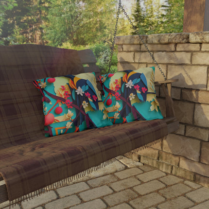 Curious Crow Outdoor Pillows