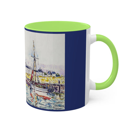 Le Croisic by Paul Signac Colorful Mugs, 11oz