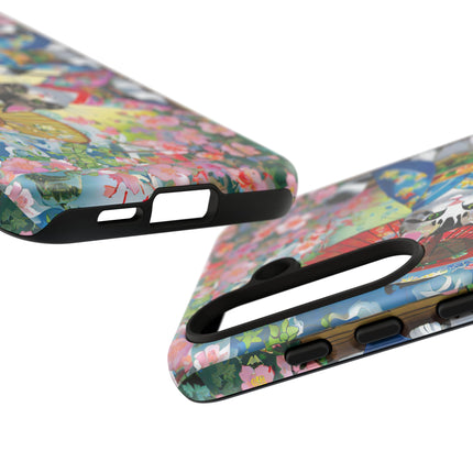 Kimono Kitties Phone Cases