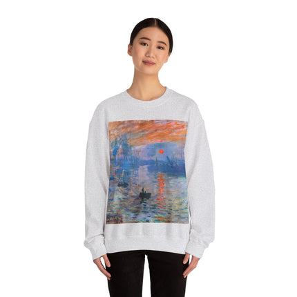 Sunrise by Claude Monet Heavy Blend™ Crewneck Sweatshirt