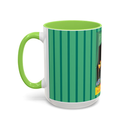 Easter Elf's Whimsy Colorful Mugs (11oz, 15oz)