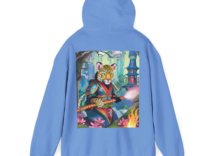 Cyberpunk Leopard – Heavy Blend™ Hooded Sweatshirt