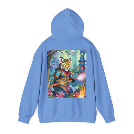 Cyberpunk Leopard – Heavy Blend™ Hooded Sweatshirt