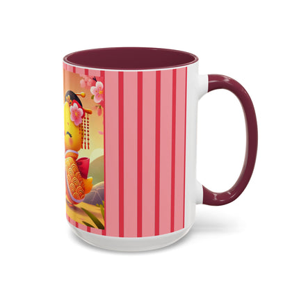 Whimsical Springtime Exchange Colorful Mugs (11oz, 15oz)