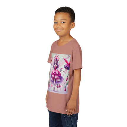 Fuchsia Fairy Youth Short Sleeve Tee