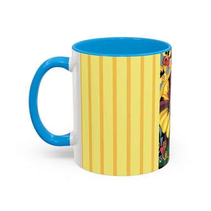 Enchanted Pansy Elegance Colorful Mugs (11oz, 15oz)