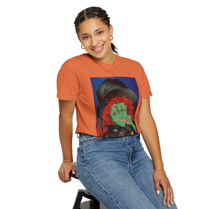 Mirror, Mirror A Witch's Touch Unisex Garment-Dyed T-shirt