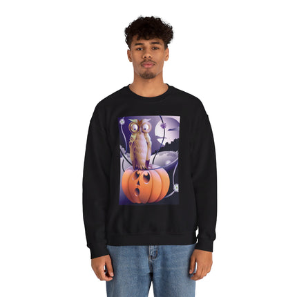 The Startled Pumpkin Unisex Heavy Blend™ Crewneck Sweatshirt