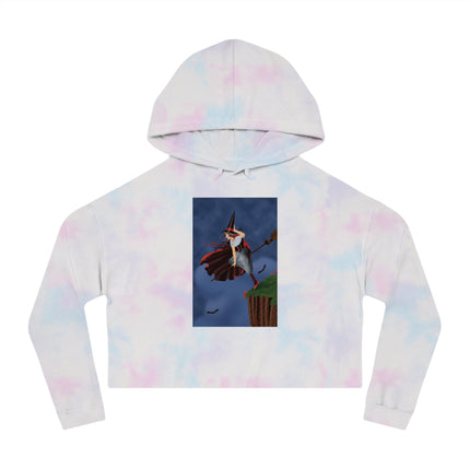 The Enchanted Witch Women’s Cropped Hooded Sweatshirt