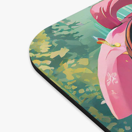 Baby Owl Mouse Pad, Rectangle
