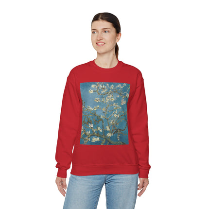 Almond Blossom by Vincent van Gogh Heavy Blend™ Crewneck Sweatshirt