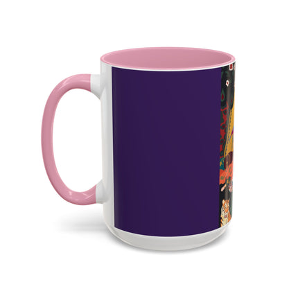 The Jewel Pavilion Colorful Mug (11oz, 15oz) – Royal Elegance, Peacock Beauty & Jewel-Toned Splendor