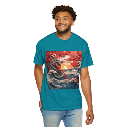Emergence of the Dragon Unisex Garment-Dyed T-shirt