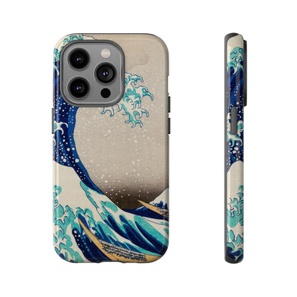 The Great Wave off Kanagawa by Katsushika Hokusai Phone Cases