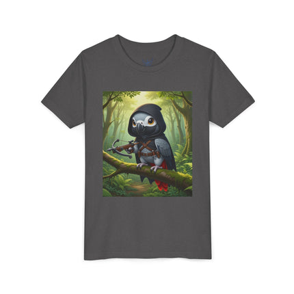 The African Grey Sentinel Youth Short Sleeve Tee