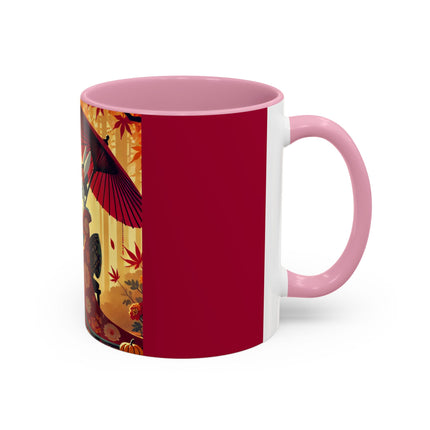 Theatrical Harvest Rabbit Colorful Mugs (11oz, 15oz)