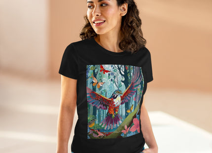 A Colorful Raptor Cotton Tee