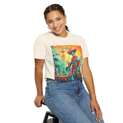 Skeleton Crew of the Misty Seas Unisex Garment-Dyed T-shirt