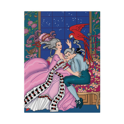 The Jealous Parrot – George Barbier’s 1920 Art Deco Illustration