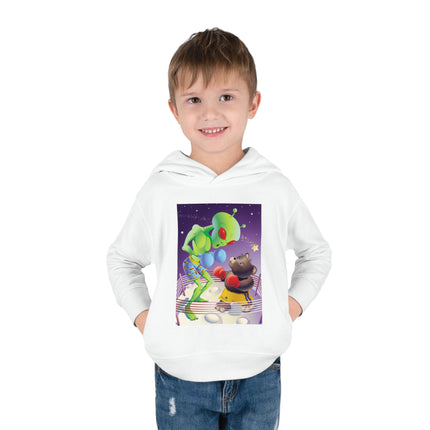 Cosmic Clash Toddler Pullover Fleece Hoodie