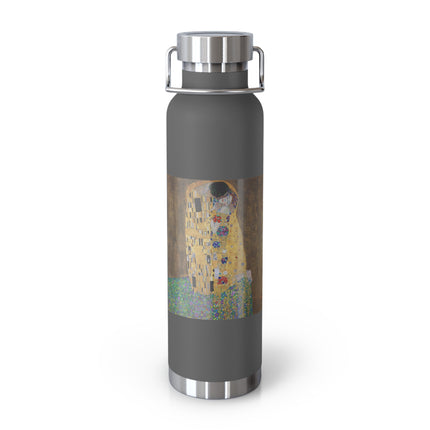 The Kiss by Gustav Klimt Copper Vacuum Insulated Bottle, 22oz