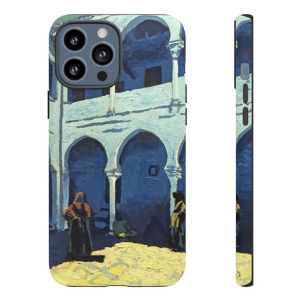 Courtyard of Moroccan Riad by George Gaudion Phone Cases