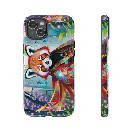Cybernetic Red Panda Phone Cases