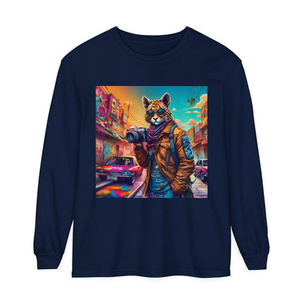 Neon Photographer Long Sleeve T-Shirt