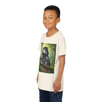 The African Grey Sentinel Youth Short Sleeve Tee
