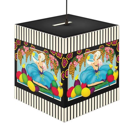 Blooms and Chicks Light Cube Lamp