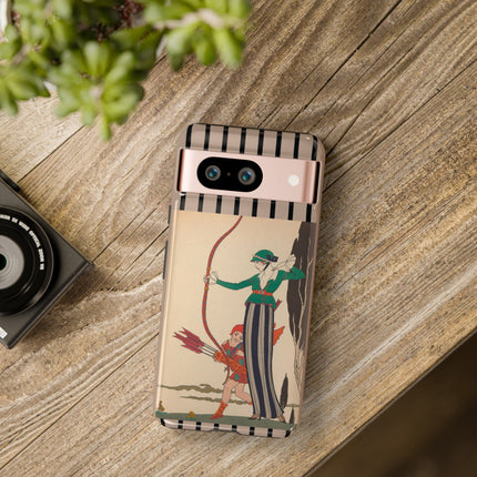 L'Arc Rouge by George Barbier Phone Cases