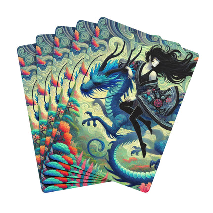 Mystic Guardian of the Sky Playing Cards