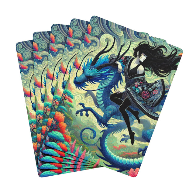 Mystic Guardian of the Sky Playing Cards