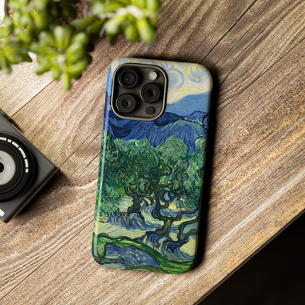 Olive Trees by Vincent Van Gogh Phone Cases