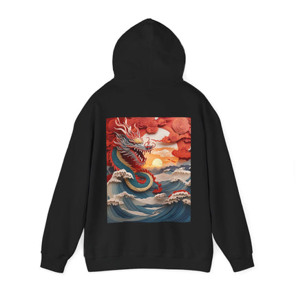 Stormbound Dragon – Heavy Blend™ Hooded Sweatshirt