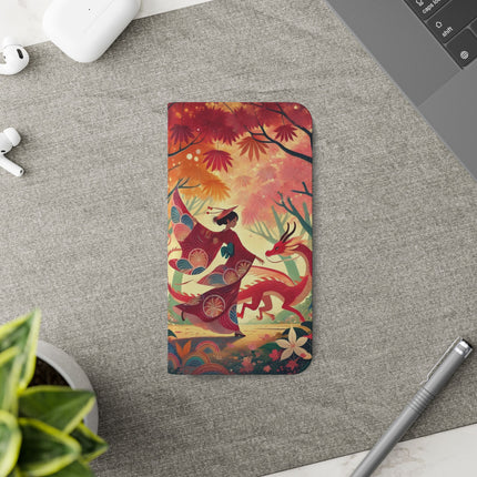 The Dragon Fairy’s Dance Flip Case – Enchanted Grace & Spring Magic